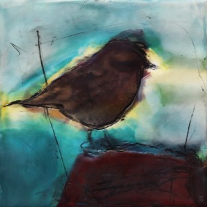 Original artwork by Barbara Downs, The Daily Bird, 2010