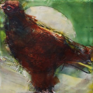 Original artwork by Barbara Downs, The Daily Bird, 2010