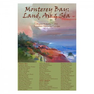 Barbara Downs announcement for Monterey Bay exhibition