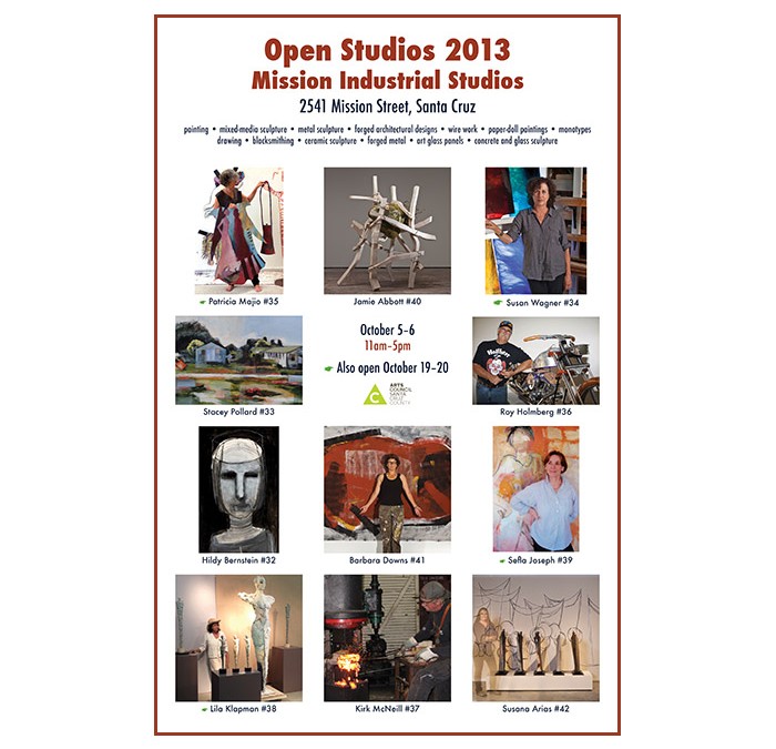 Santa Cruz County Open Studios Art Tour 2013