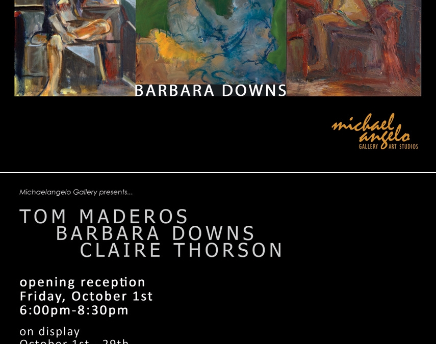 Barbara Downs announcement for Th exhibition